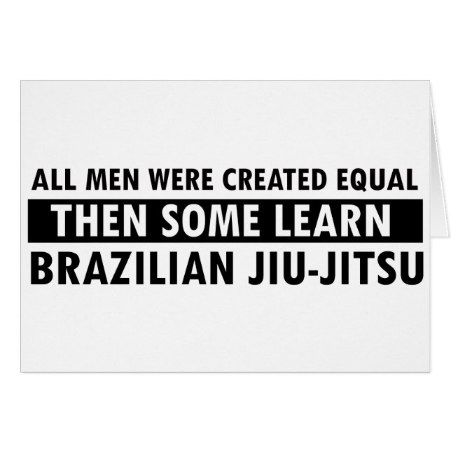 Brasilianer Jiu-Jitsu Entwürfe (Vorderseite (Horizontal))