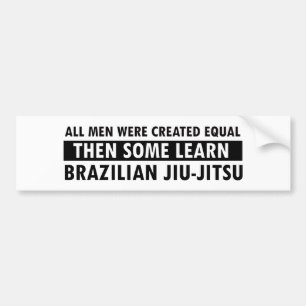 Brasilianer Jiu-Jitsu Entwürfe Autoaufkleber