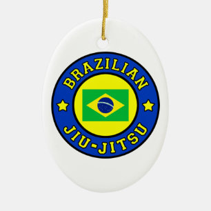 Brasilianer Jiu Jitsu Keramikornament