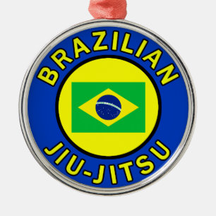 Brasilianer Jiu Jitsu Ornament Aus Metall