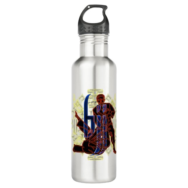 Brasilianer Jiu Jitsu Trinkflasche (Vorderseite)