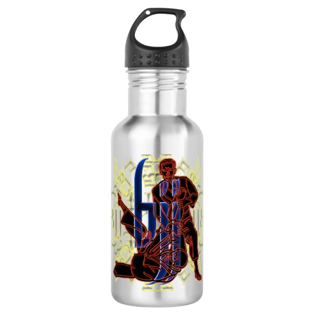 Brasilianer Jiu Jitsu Trinkflasche (Vorderseite)