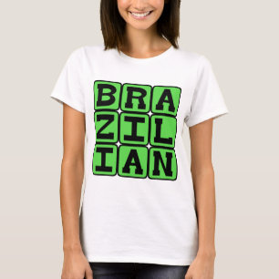 Brasilianer, Nationalität T-Shirt
