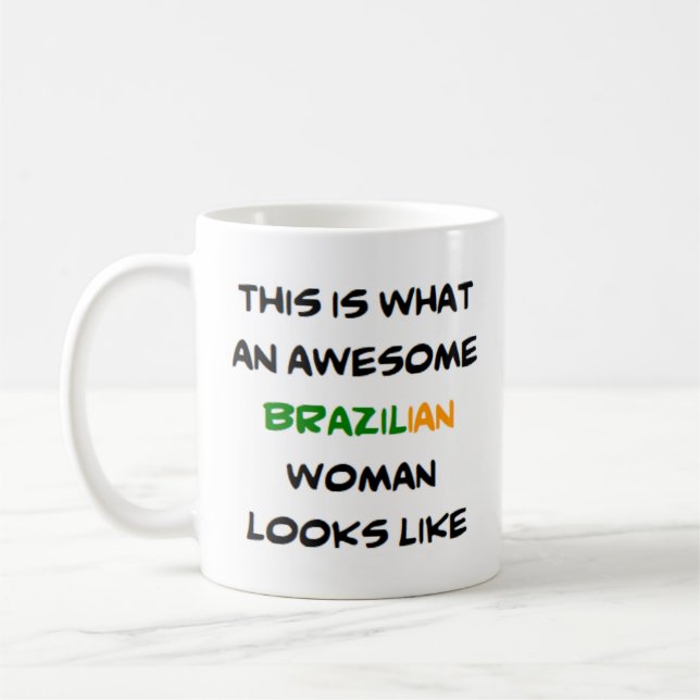 Brasilianerin, phantastische Tasse (Links)