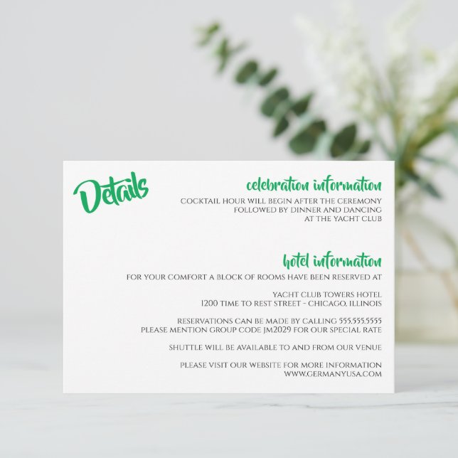 Brasilianische amerikanische Herzfahnen Begleitkarte (Stehend Vorderseite)