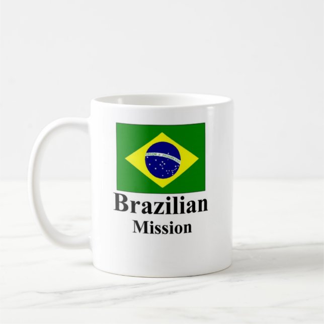 Brasilianische Auftrag-Tasse Kaffeetasse (Links)