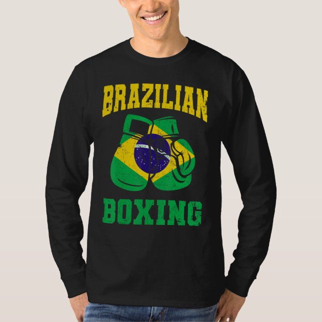 Brasilianische Boxhandschuhe T-Shirt (Vorderseite)