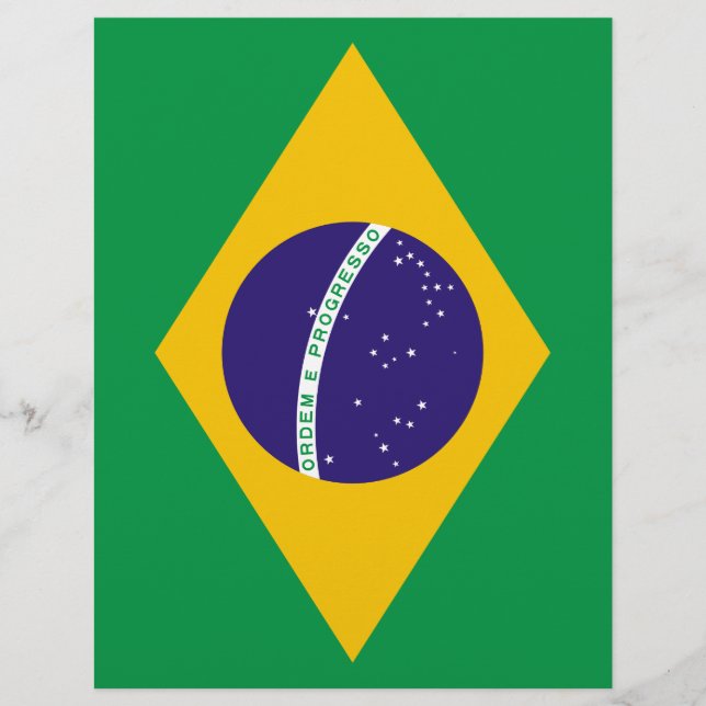 Brasilianische Flagge (Vorderseite)