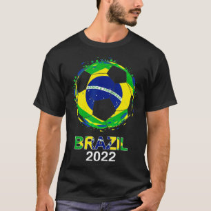 Brasilianische Flagge 2022 Unterstützer Brasilian T-Shirt
