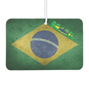 Brasilianische Flagge Autolufterfrischer