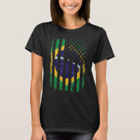 Brasilianische Flagge Brasilianischer Roots Brasil