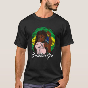 Brasilianische Flagge Brasilien Brasilianisches Mä T-Shirt