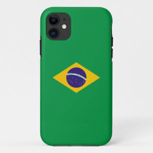 Brasilianische Flagge iPhone 11 Hülle