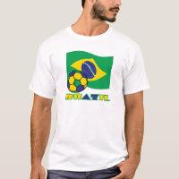 Brasilianische Flagge - Fußball-Ball