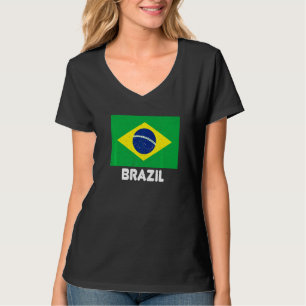 Brasilianische Flagge Pride brasilianische Flagge T-Shirt