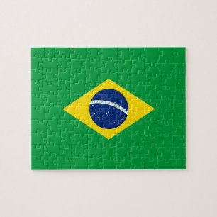 Brasilianische Flagge Puzzle