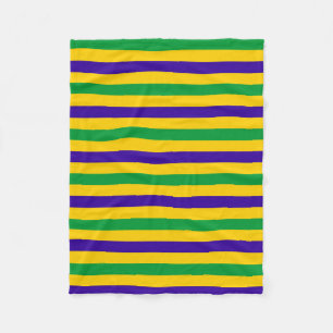 Brasilianische Flagge Streifen Land Symbol Muster Fleecedecke