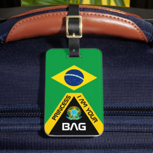 Brasilianische Flagge, Taschentücher, Brasilien /  Gepäckanhänger