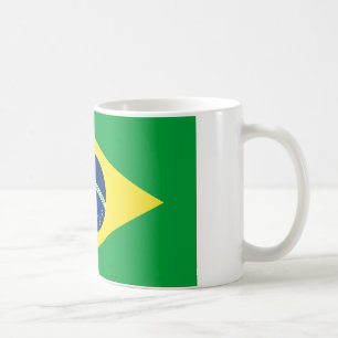 brasilianische Flagge Tasse
