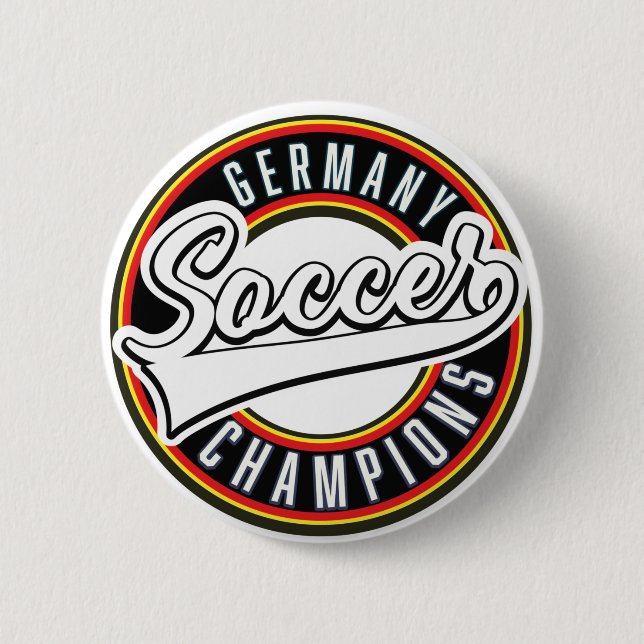 Brasilianische Fußball-Champions Button (Vorderseite)