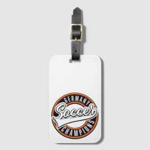 Brasilianische Fußball-Champions Gepäckmarke Gepäckanhänger