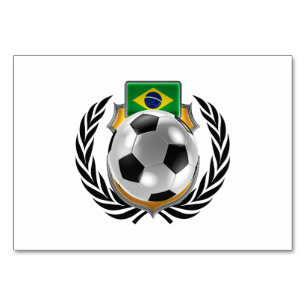 Brasilianische Fußball-Champions Tischnummer