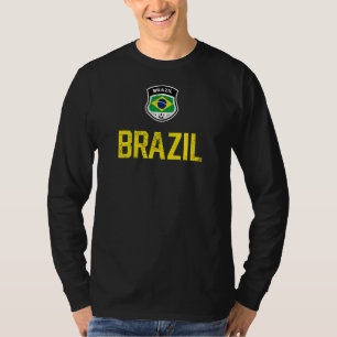 Brasilianische Fußballmannschaft Fanfußball Brasil T-Shirt