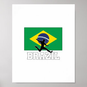 Brasilianische Fußballnationalmannschaft Poster