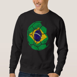 Brasilianische Fußballnationalmannschaft unterstüt Sweatshirt