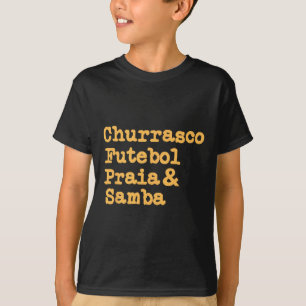 Brasilianische Grillen Byrbecue Brasilien Brasil C T-Shirt