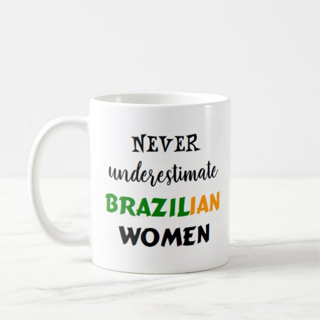 brasilianische Kaffee-Tasse Kaffeetasse (Links)