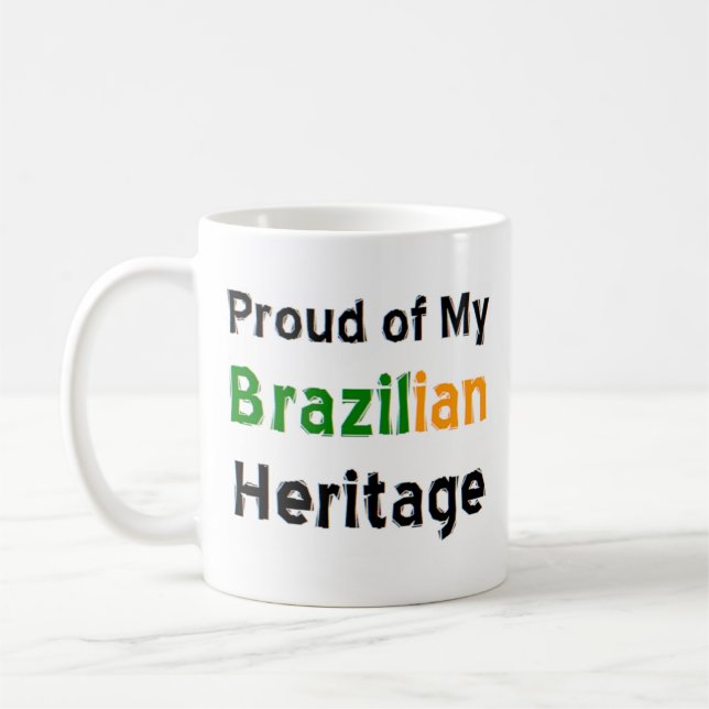 brasilianische Kaffee-Tasse Kaffeetasse (Links)