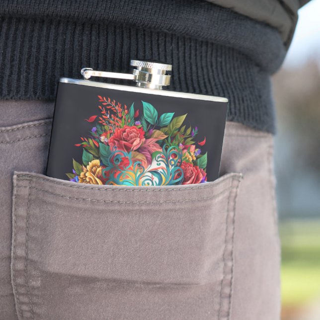 brasilianische Karnevalsmaske Flachmann (Beispiel)