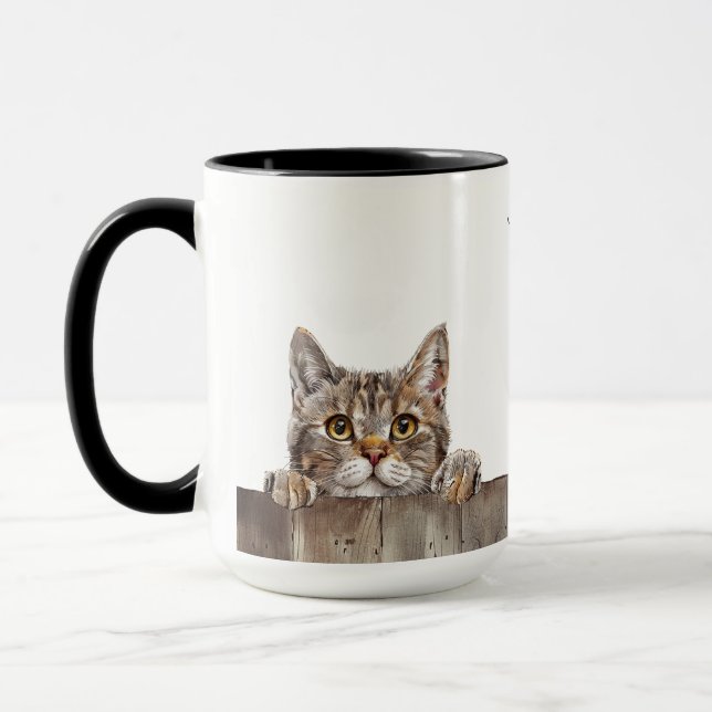 Brasilianische Kurzhaarkatze-Tasse Tasse (Links)
