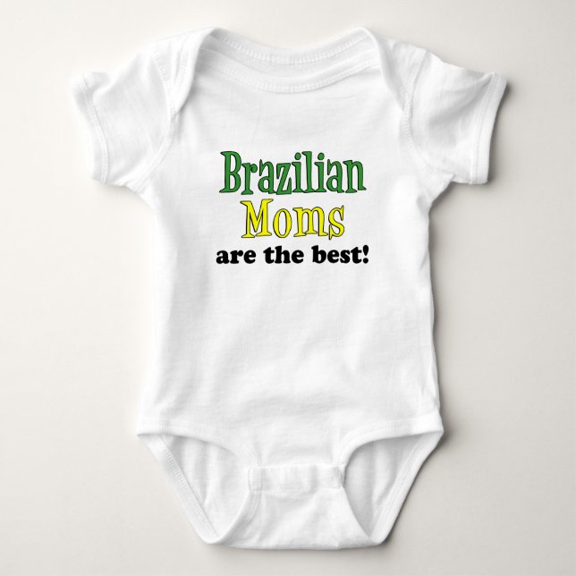 Brasilianische Mamas sind das Beste Baby Strampler (Vorderseite)