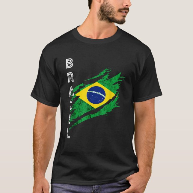 Brasilianische Roots Brasilian Br. T-Shirt (Vorderseite)