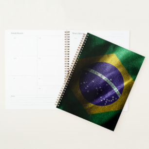 Brasilianische Seidenflagge Planer