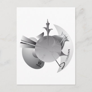 Brasilianische Skyline Postkarte