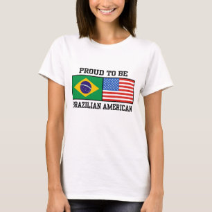 Brasilianischer Amerikaner T-Shirt