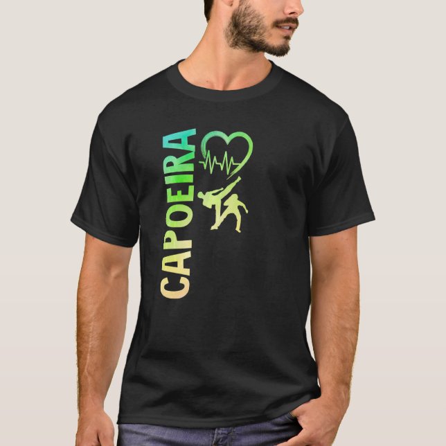 Brasilianischer Capoeira Dance Martial Capoeira T-Shirt (Vorderseite)