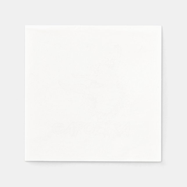 Brasilianischer Capoeira-Tanz Kampf Akrobatische G Serviette (Vorderseite)