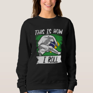 Brasilianischer Capoeira-Tanz Martial So rolle ich Sweatshirt