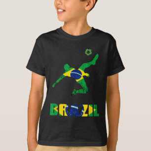 Brasilianischer Fußball Brasilianischer Fußballspi T-Shirt