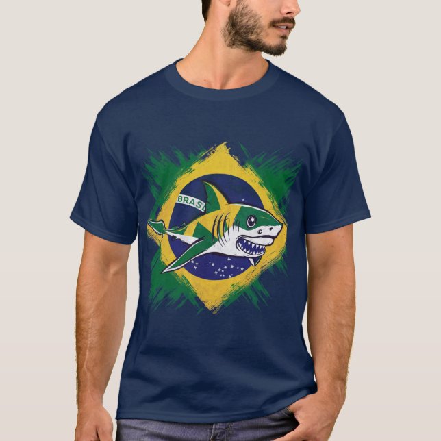 Brasilianischer Hai T-Shirt (Vorderseite)