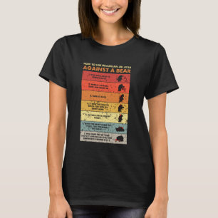 Brasilianischer Jiu Jitsu Bär Lustiger MMA BJJ Fig T-Shirt