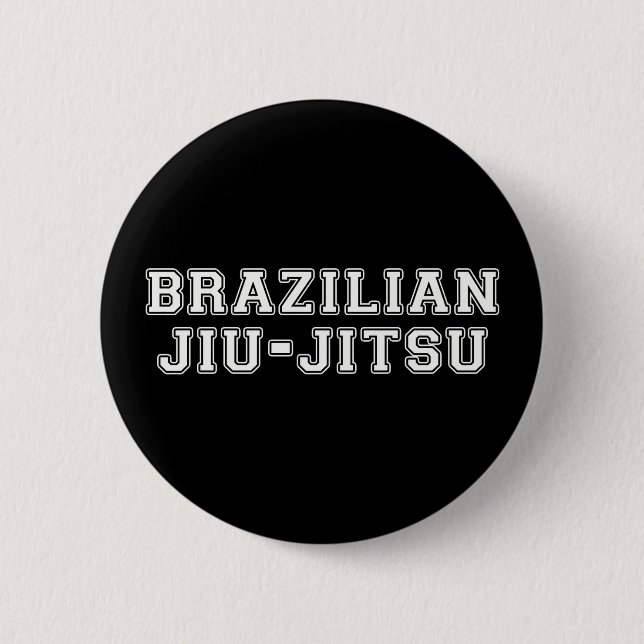 Brasilianischer Jiu Jitsu Button (Vorderseite)