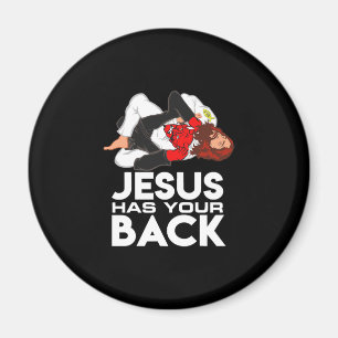 Brasilianischer Jiu Jitsu Christlich Jesus hat Ihr Magnet