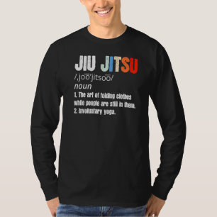Brasilianischer Jiu Jitsu Definition Vintag Retro T-Shirt