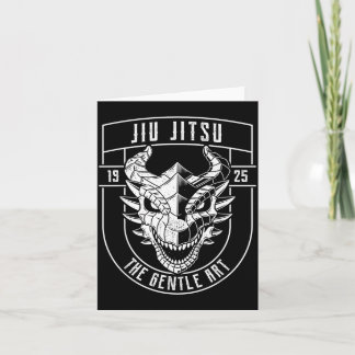 Brasilianischer Jiu Jitsu Drache Karte