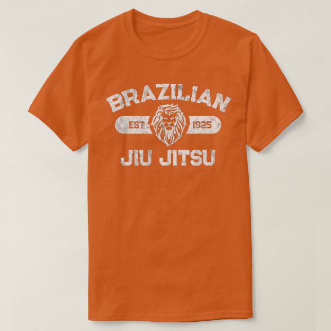 Brasilianischer Jiu Jitsu Etablished 1925 Bjj Mixe T-Shirt (Design vorne)